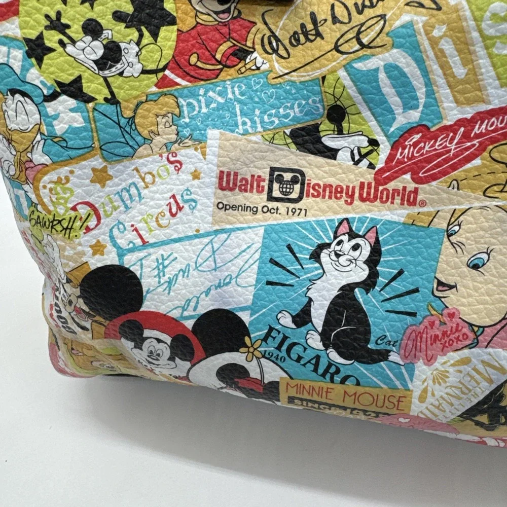 Minnie and Mickey Disney Comic Strip Purse Excellent Condition